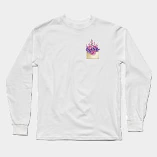 Spring Flowers In Envelope Long Sleeve T-Shirt